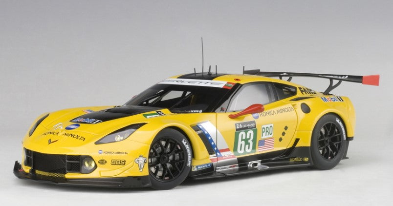 81605 AUTOart 1:18 CHEVROLET Corvette C7.R 2016 #63 (Le Mans 24hours Race)