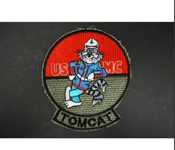 Patch USMC TOMCAT without hook and loop