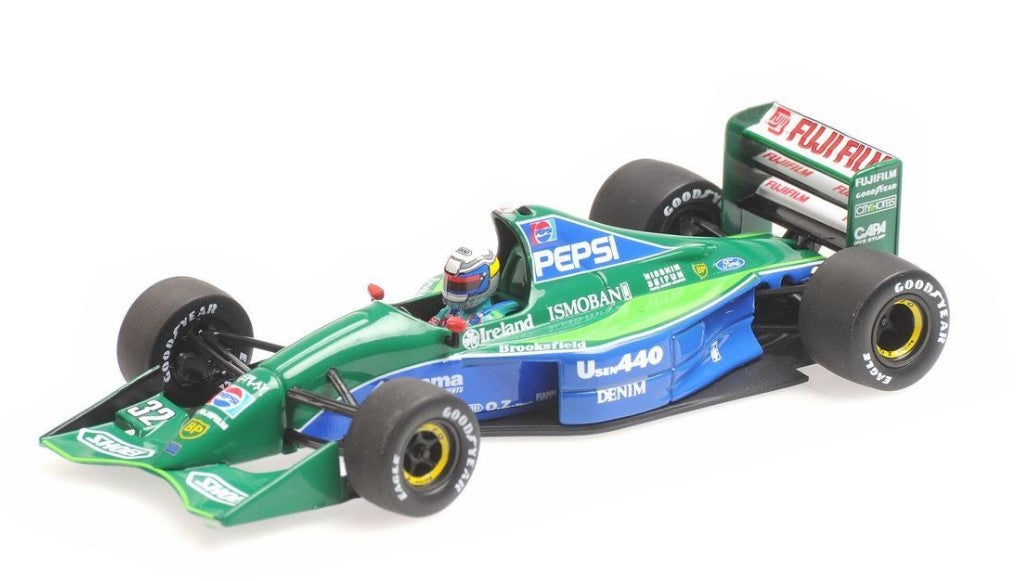 410910332 MINICHAMPS 1:43 Ford Jordan 191 Alessandro Zanardi Japan GP 1991