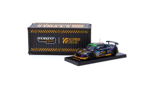 T64-070-EVA20 TARMAC WORKS 1:64 A.T.FIELD Audi R8 LMS GT4 Super Taikyu ST-Z 2020 #505 with Container package