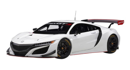 81898 AUTOart 1:18 Honda NSX GT3 2018 White model car