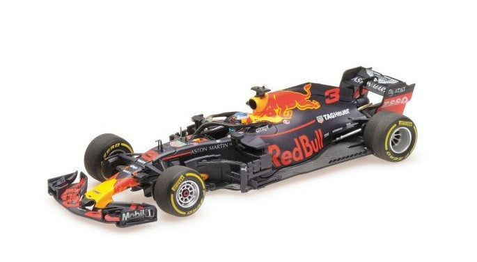 410180003 MINICHAMPS 1:43 Aston Martin Red Bull Racing Tag Heuer RB14 D.Richardo 2018