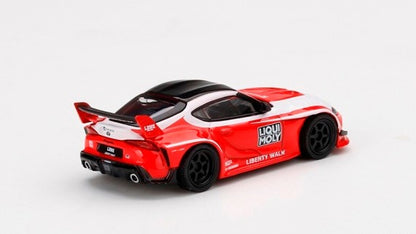 LBWK Limited MGT00290-R TSM MINI-GT 1:64 Toyota LB WORKS GR Supra LIQUIMOLY Rikimori RHD Blister Package