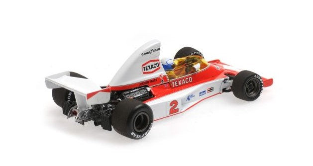 530754302 MINICHAMPS 1:43 McLaren Ford M23 J.Mass 1975 with engine model car