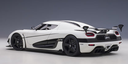 79021 AUTOart 1:18 Koenigsegg Agara RS White/Carbon Black model car