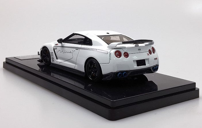 19B07-01 onemodel 1:43 Nissan Mine's R35 White