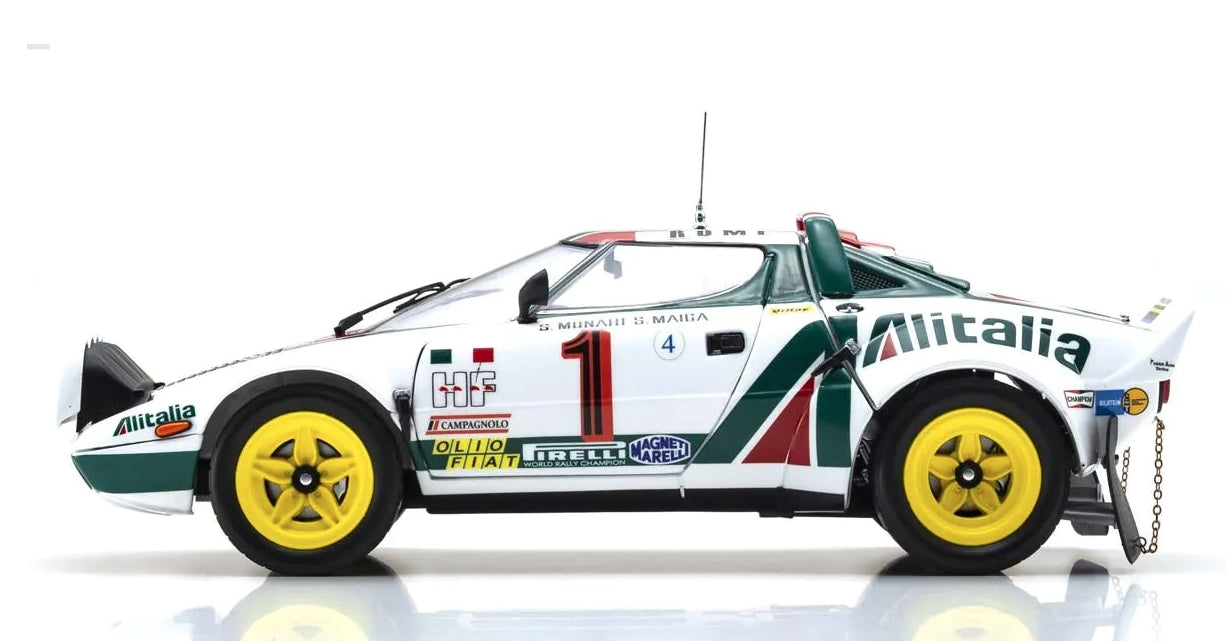 KS08130A2 KYOSHO 1:18 Lancia Stratos HF 1977 Monte Carlo #1 model cars