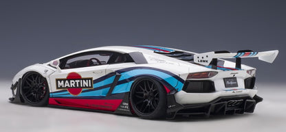 79185 AUTOart 1:18 Liberty Walk LB-WORKS Lamborghini Aventador MARTINI