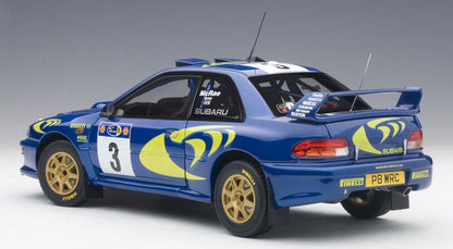 89792 AUTOart 1:18 Subaru Impreza WRC 1997 #3 Colin McRae/ Nicky Grist Safari Rally Winner