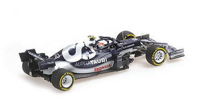 417210110 MINICHAMPS 1:43 Scuderia AlphaTauri Honda AT2 P.Gasly Bahrain GP 2021