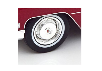 KKDC180316 KK scale 1:18 Cadillac DeVille with Softtop 1967 Dark Red Metallic