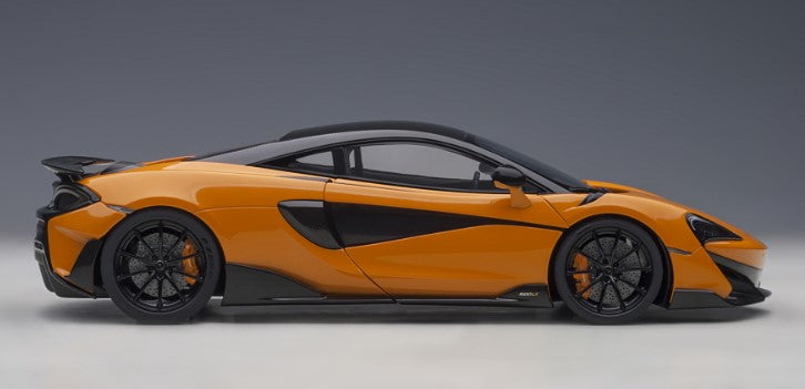 76084 AUTOart 1:18 McLaren 600LT Light Orange / Carbon Roof