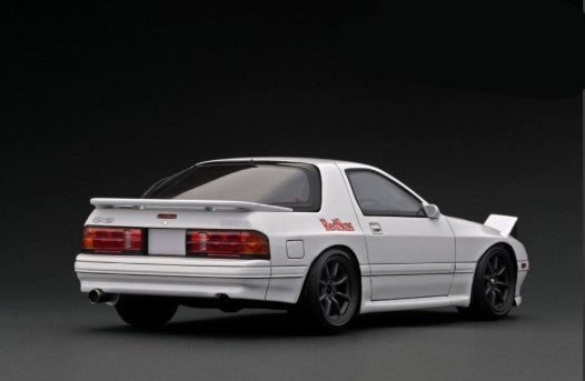 IG2870 ignition model 1:18 INITIAL D Mazda Savanna RX-7 Infini (FC3S) White