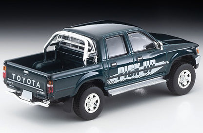 LV-N255b TOMYTEC Tomica Limited Vintage NEO 1:64 Toyota Hilux 4WD Double Cab SSR-X Optional Equipped Vehicle 1995 Green 318972