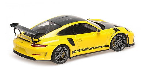 155068221 MINICHAMPS 1:18 Porsche 911 GT3RS 2019 Yellow/Weissach