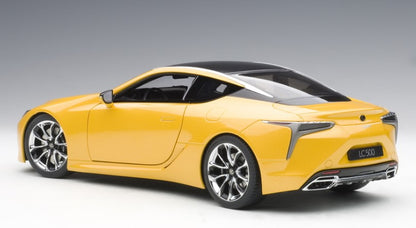 78847 AUTOart 1:18 Lexus LC500 Metallic Yellow interior color/Black