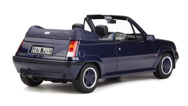 OTM280 OttO mobile 1:18 Renault 5 GT Turbo Cabrio by EBS Blue model car