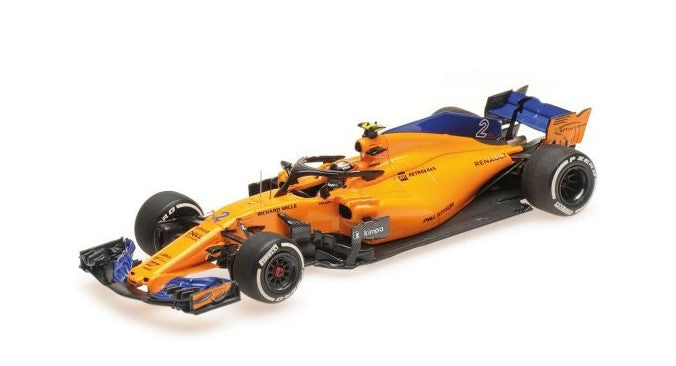 537184302 MINICHAMPS 1:43 McLaren Renault MCL33 S.Vandoorne 2018