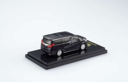 HJ643012BMBK Hobby JAPAN 1:64 Toyota Alphard Hybrid 2.5S (H30W) Type Gold Sparkling Black Pearl Crystal Shine