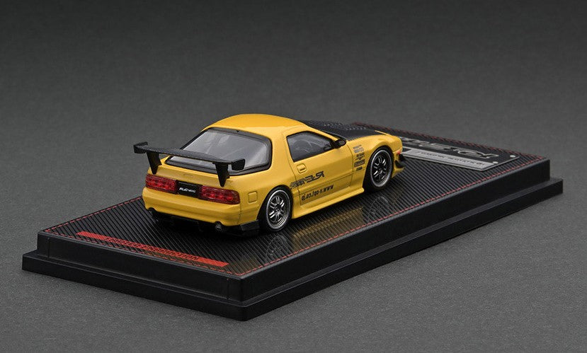 IG2494 ignition model 1:64 Mazda RX-7 (FC3S) RE Amemiya Yellow