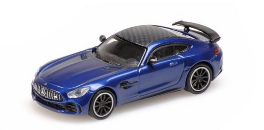 870037221 MINICHAMPS 1:87 Mercedes AMG GT-R 2017 Blue Metallic