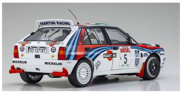 KS08348B KYOSHO 1:18 Lancia Delta HF Integrale 1992 Sanremo #5 model car