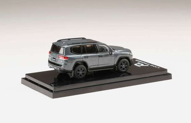 HJ641050BGM Hobby JAPAN 1:64 Toyota Land Cruiser (JA300W) GR SPORT Gray Metallic w/Black interior