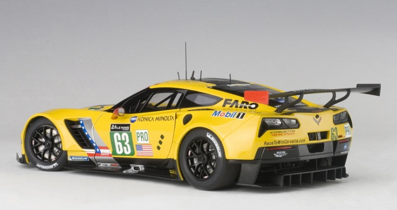 81605 AUTOart 1:18 CHEVROLET Corvette C7.R 2016 #63 (Le Mans 24hours Race)