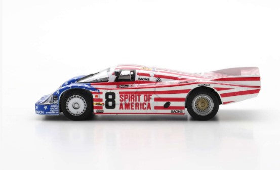 Y176 SPARK 1:64 Porsche 956 #8 24h Le Mans 1986 G.Follmer/J.Morton/K.Miller model car