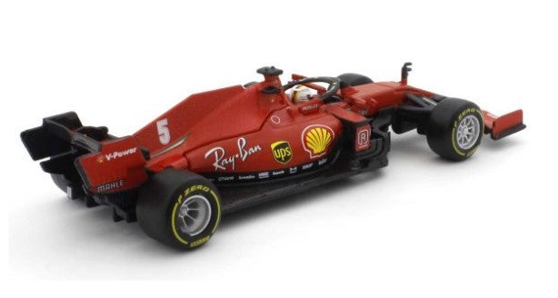 18-36819TUV Bburago 1:43 Ferrari SF1000 2020 Austrian GP #5 S.Vettel with Clear Case model car