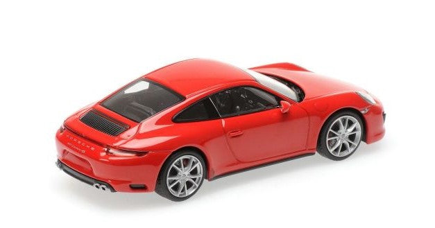 410067240 MINICHAMPS 1:43 Porsche 911 (991.2) Carrera 4S 2017 Red model cars