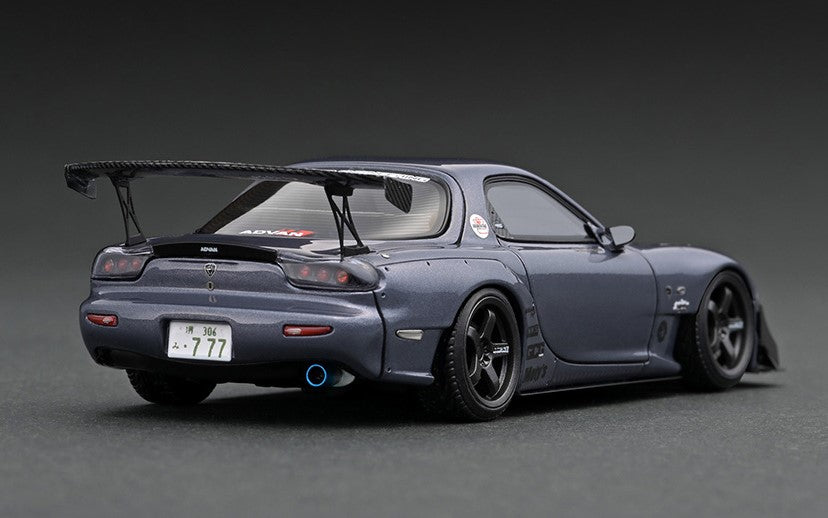 IG2182 ignition model 1:43  FEED RX-7 (FD3S) Maou Gun Metallic