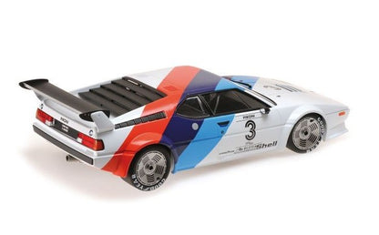 125792903 MINICHAMPS 1:12 BMW M1 Procar "MOTORSPORT" #3 Didier Pironi Procar Series 1979