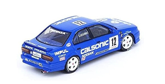 IN64-P10-CA12 INNO MODELS 1:64 Nissan Primera (P10) # 12 "CALSONIC" JTCC 1994