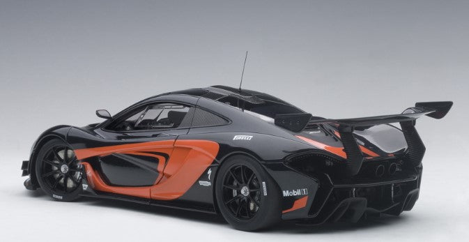 81543 AUTOart 1:18 McLAREN P1 GTR Dark Grey Metallic/Orange Accents 2015