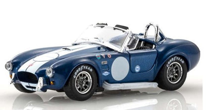 K07002BLK KYOSHO 1:64 KYOSHO MINI CAR & BOOK No.09 Shelby Cobra 427 S / C (Blue Meta)