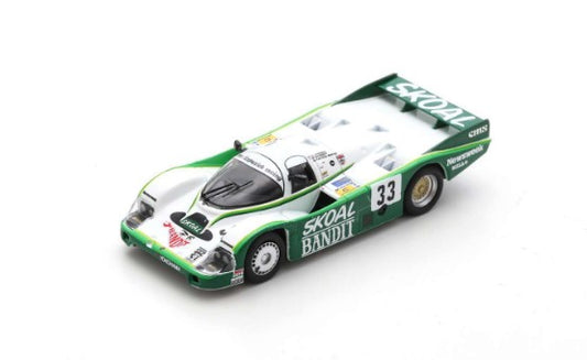 Y178 SPARK 1:64 Porsche 956 1984 #33 Le Mans D.Hobbs/P.Streiff/S.van der Merwe