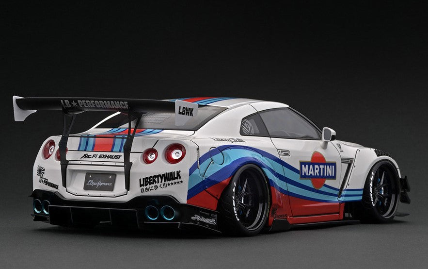 MC-IG2958 ignition model LBWK 1:18 LB-WORKS Nissan GT-R R35 type 2 White/Blue/Red LB Original Package