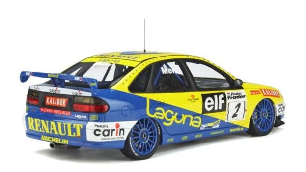 OTM375 OttO mobile 1:18 Renault Laguna BTCC #2 Yellow/Blue