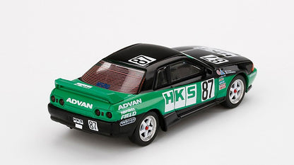 MGT00102-R TSM MINI-GT 1:64 Nissan GT-R R32 HKS All Japan Touring Car Championship 1992 Gr.A #87