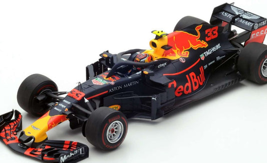 18S348 SPARK 1:18 Aston Martin Red BuII Racing TAG Heuer #33 Australian GP 2018 M.Verstappen