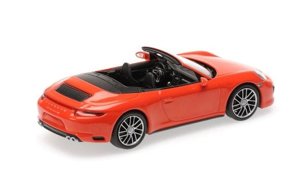 410067231 MINICHAMPS 1:43 Porsche 911 (991.2) Carrera 4S Cabriolet 2017 Orange