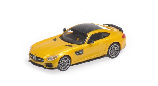 870037322 MINICHAMPS 1:87 Brabus 600 AUF BASIS Brabus Benz AMG GT S 2015 Gold