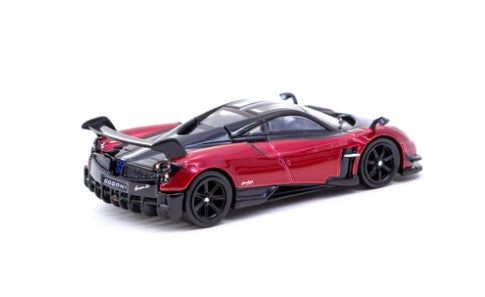 T64G-TL014-RE TARMAC WORKS 1:64 Pagani Huayra BC Rosso Dubai