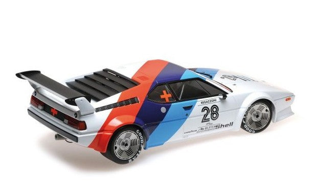 125792928 MINICHAMPS 1:12 BMW M1 PROCAR "MOTORSPORT" #28 CLAY REGAZONI PROCAR SERIES 1979