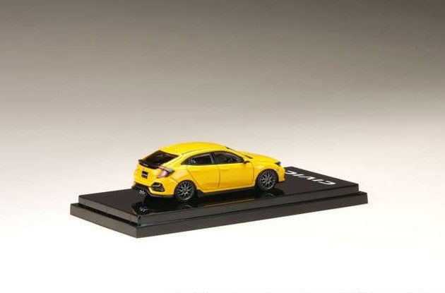 HJ642018BY Hobby JAPAN 1:64 Honda Civic Hatchback (FK7) 2020 Custom Version Yellow (Custom Color)