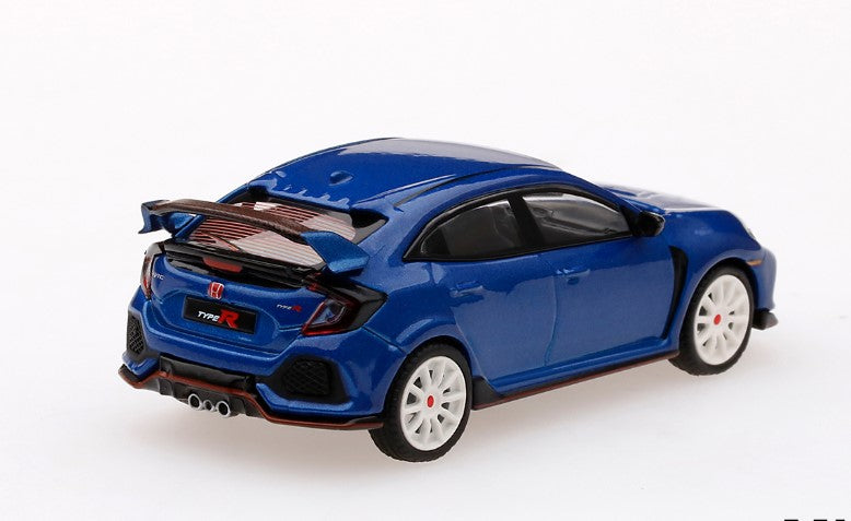 MGT00017-R TSM MINI-GT 1:64 Honda Civic Type R Modulo Kit Equipped Brilliant Sporty Blue Metallic RHD