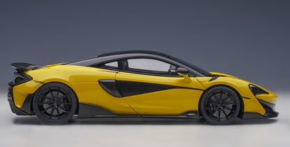 76082 AUTOart 1:18 McLaren 600LT Yellow Pearl / Carbon Roof