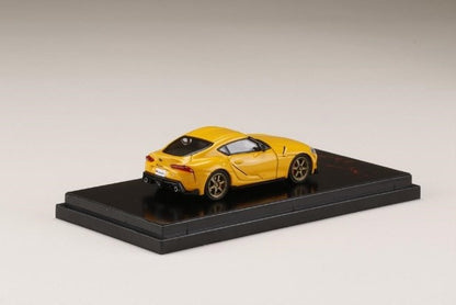 HJ641014CY Hobby JAPAN 1:64 Toyota GR Supra (A90) RZ Custom Version Lightning Yellow