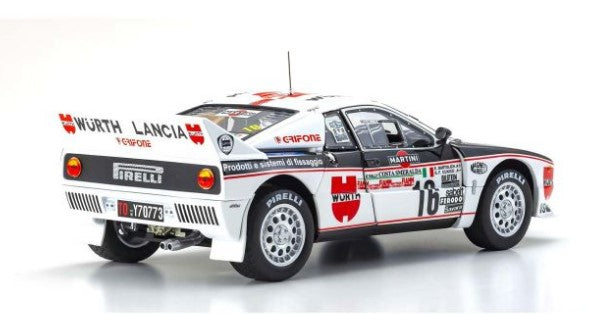 KS08306C KYOSHO 1:18 Lancia Rally 037 1983 Costa Smeralda #16 Clear Coat Finish